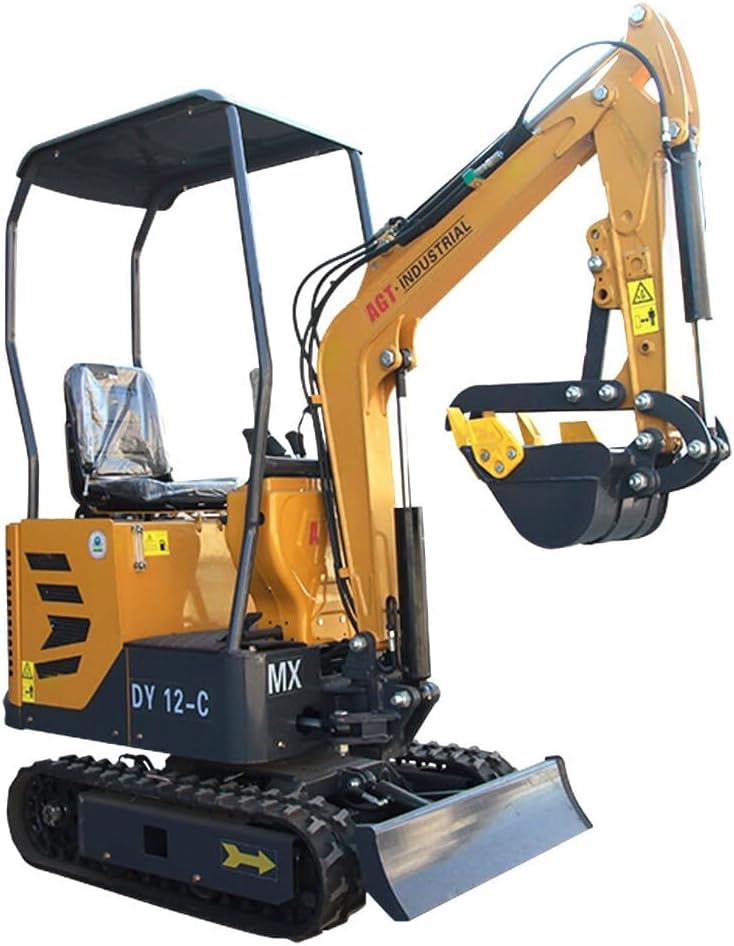 AGT DM12-C Mini Excavator 2023 NEW 13.5 HP 1-Ton Digger