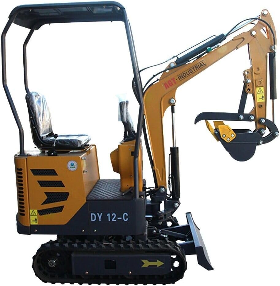 AGT DM12-C Mini Excavator 2023 NEW 13.5 HP 1-Ton Digger
