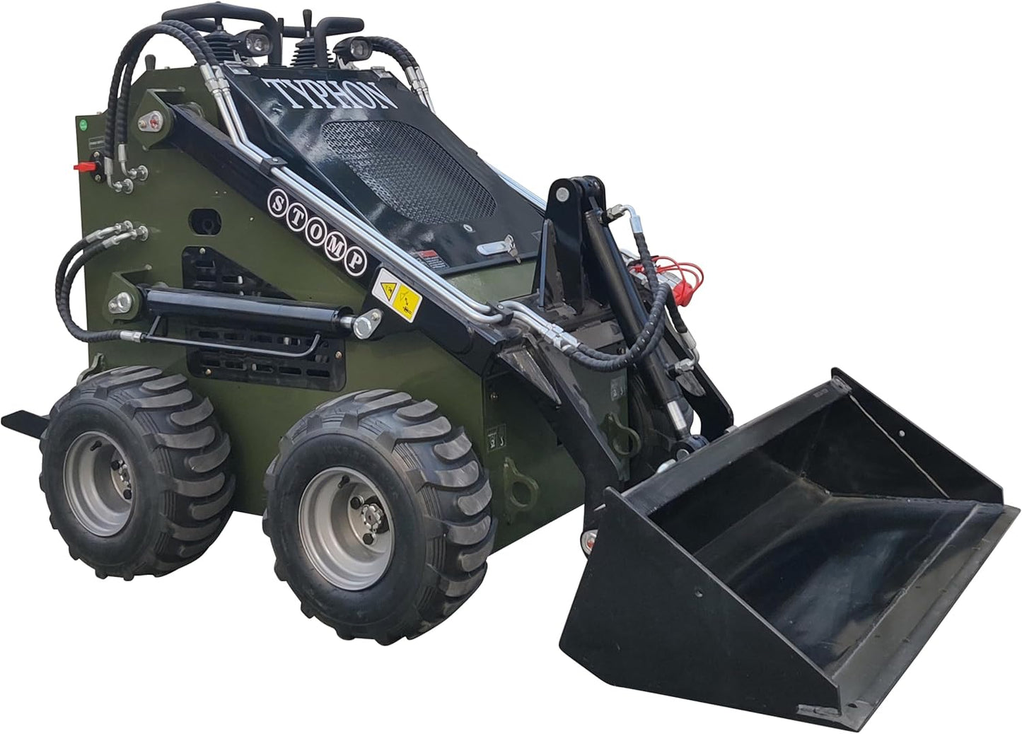Skid-Steer Loader Wheeled 22.1 HP Japanese EPA GX690 Gasoline Engine for Gardens, Farming