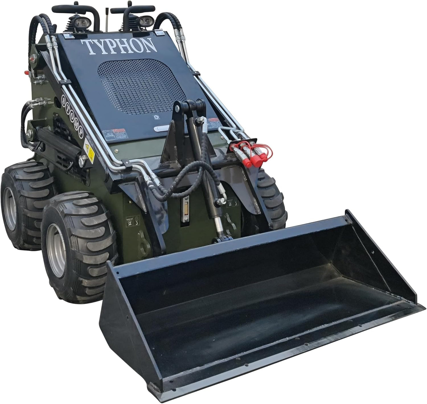 Skid-Steer Loader Wheeled 22.1 HP Japanese EPA GX690 Gasoline Engine for Gardens, Farming