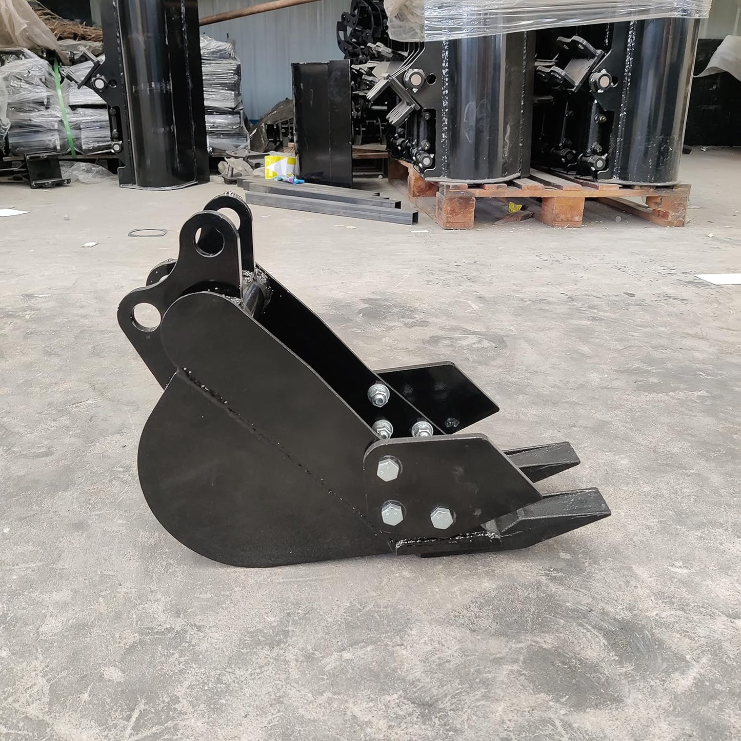 TYPHON Attachments: 200mm Narrow Bucket: Attachment for Mini Excavators Mini Excavator Machine