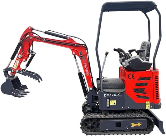 2024 Latest Product 13.5 HP 1 Ton Mini Small Excavator, With Hydraulic Thumb