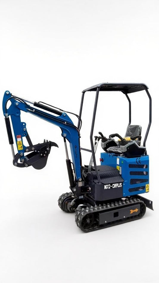 AGT MX12-C(PLUS) R 1-Ton 13.5 HP Mini Excavator With pilot system with Hydraulic Thumb