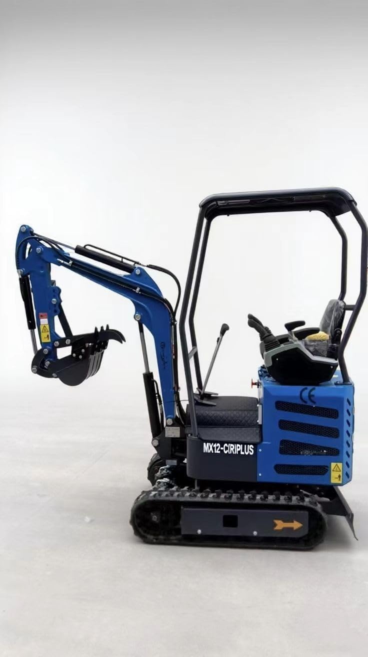 AGT MX12-C(PLUS) R 1-Ton 13.5 HP Mini Excavator With pilot system with Hydraulic Thumb