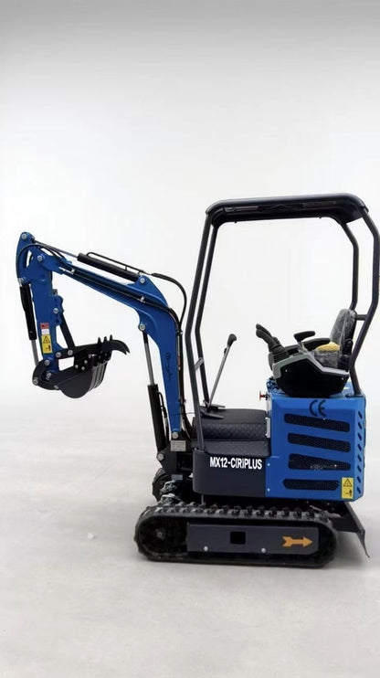 AGT MX12-C(PLUS) R 1-Ton 13.5 HP Mini Excavator With pilot system with Hydraulic Thumb