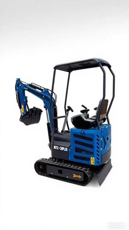 AGT MX12-C(PLUS) R 1-Ton 13.5 HP Mini Excavator With pilot system with Hydraulic Thumb