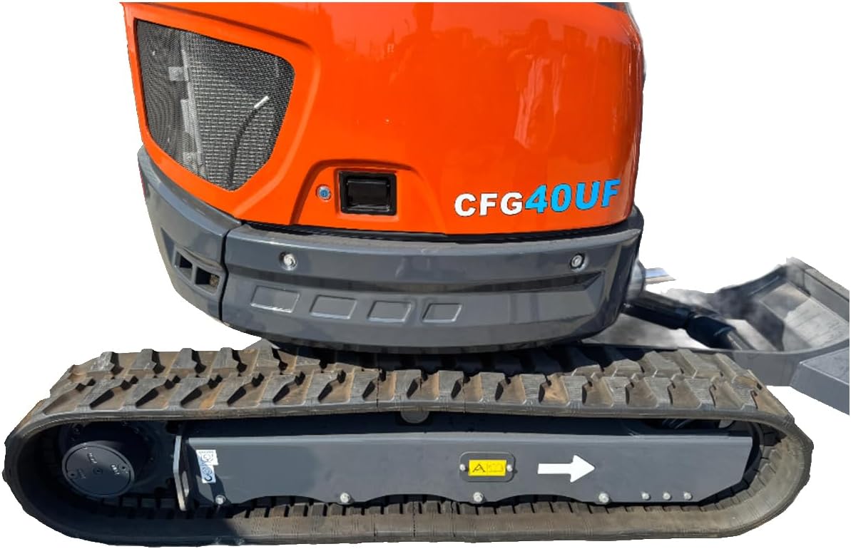 4 Ton, Kubota Diesel Engine Mini Excavator w/Hydraulic Thumb & A/C | CFG-40UF