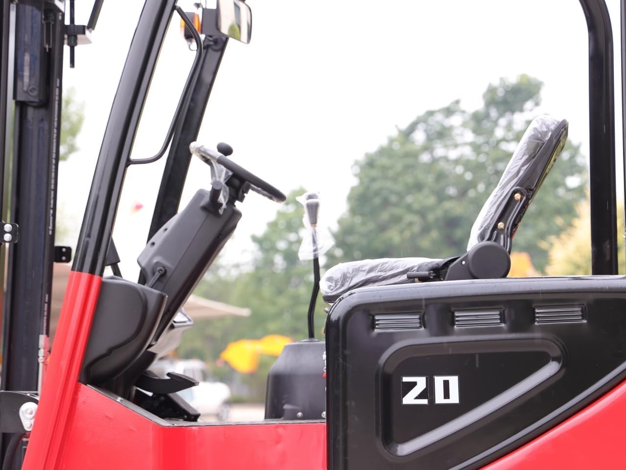 TYPHON 2 Ton Capacity Vigor Hi-Lo 20 Compact Electric Forklift Lifter USA for Warehousing, Indoors, Outdoors