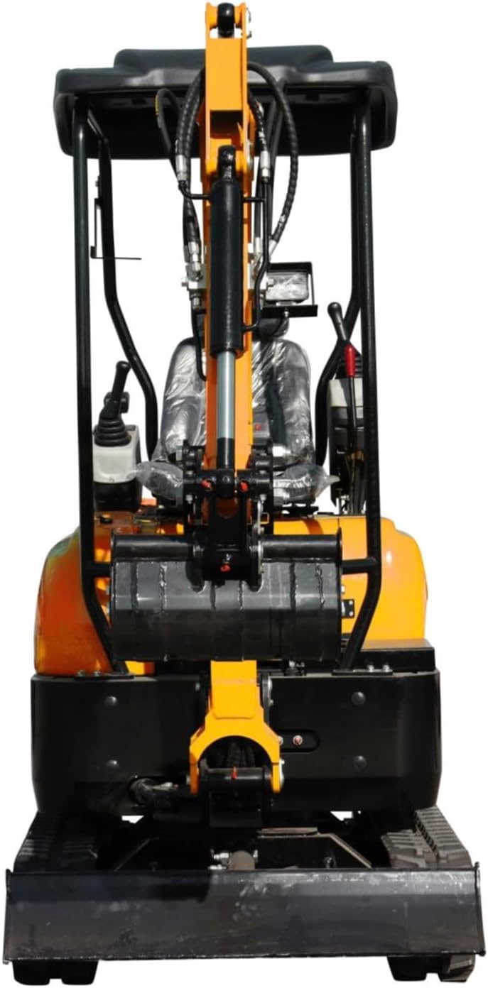 4,000 lb TYPHON Terror XX Mini Excavator Rubber Track with Kubota D902 Diesel Engine