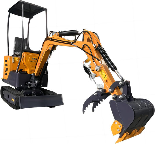 AGT DM12-C Mini Excavator 2023 NEW 13.5 HP 1-Ton Digger