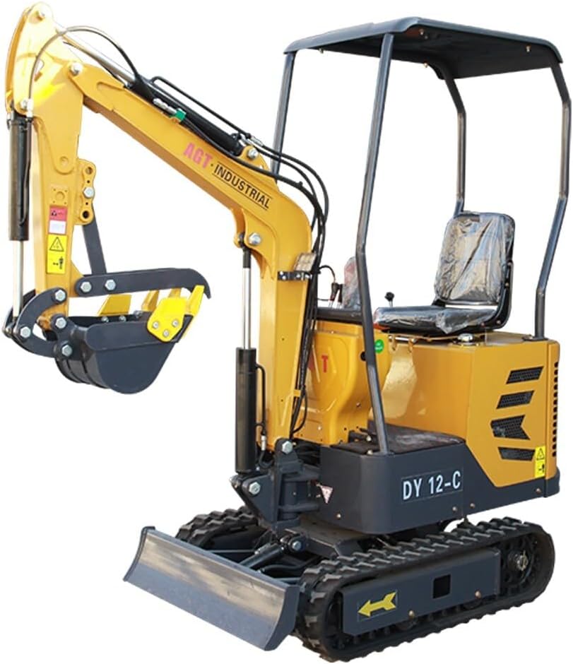 AGT DM12-C Mini Excavator 2023 NEW 13.5 HP 1-Ton Digger
