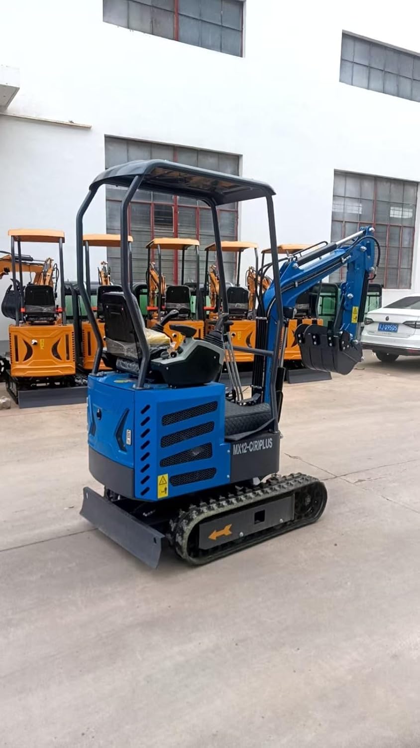 AGT MX12-C(PLUS) R 1-Ton 13.5 HP Mini Excavator With pilot system with Hydraulic Thumb