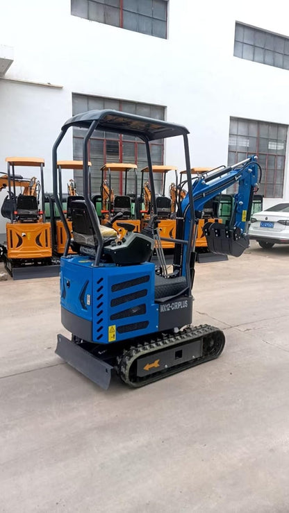 AGT MX12-C(PLUS) R 1-Ton 13.5 HP Mini Excavator With pilot system with Hydraulic Thumb