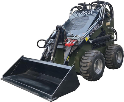 Skid-Steer Loader Wheeled 22.1 HP Japanese EPA GX690 Gasoline Engine for Gardens, Farming