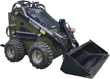 Skid-Steer Loader Wheeled 22.1 HP Japanese EPA GX690 Gasoline Engine for Gardens, Farming