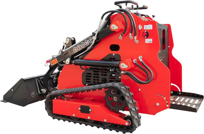 TYPHON STOMP 1,760lbs Mini Skid Steer 13.5hp Gas EPA Engine Great for Digging, Levelling, Forklift and Construction