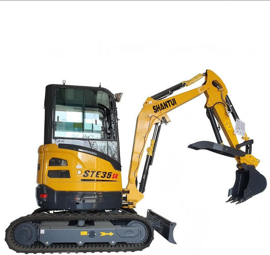 Shantui Mini Excavator 2.8 Ton Digger Tracked Crawler Hydraulic Engine EPA