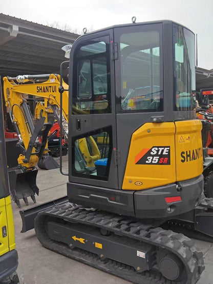 Shantui Mini Excavator 2.8 Ton Digger Tracked Crawler Hydraulic Engine EPA