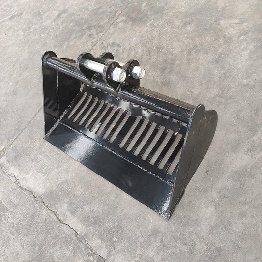 TYPHON Attachments Screening Skeleton Bucket 600mm: Attachment for TYPHON Mini Excavators Machinery Machine Digger Track Crawler Heavy Machinery