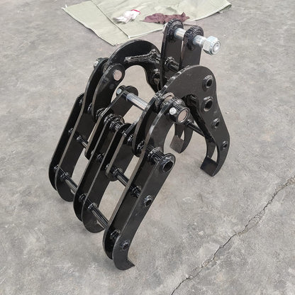 TYPHON Attachments Grapple Attachment for Mini Excavators Digger Bagger Track Crawler Machinery Machine Grabber Grapper