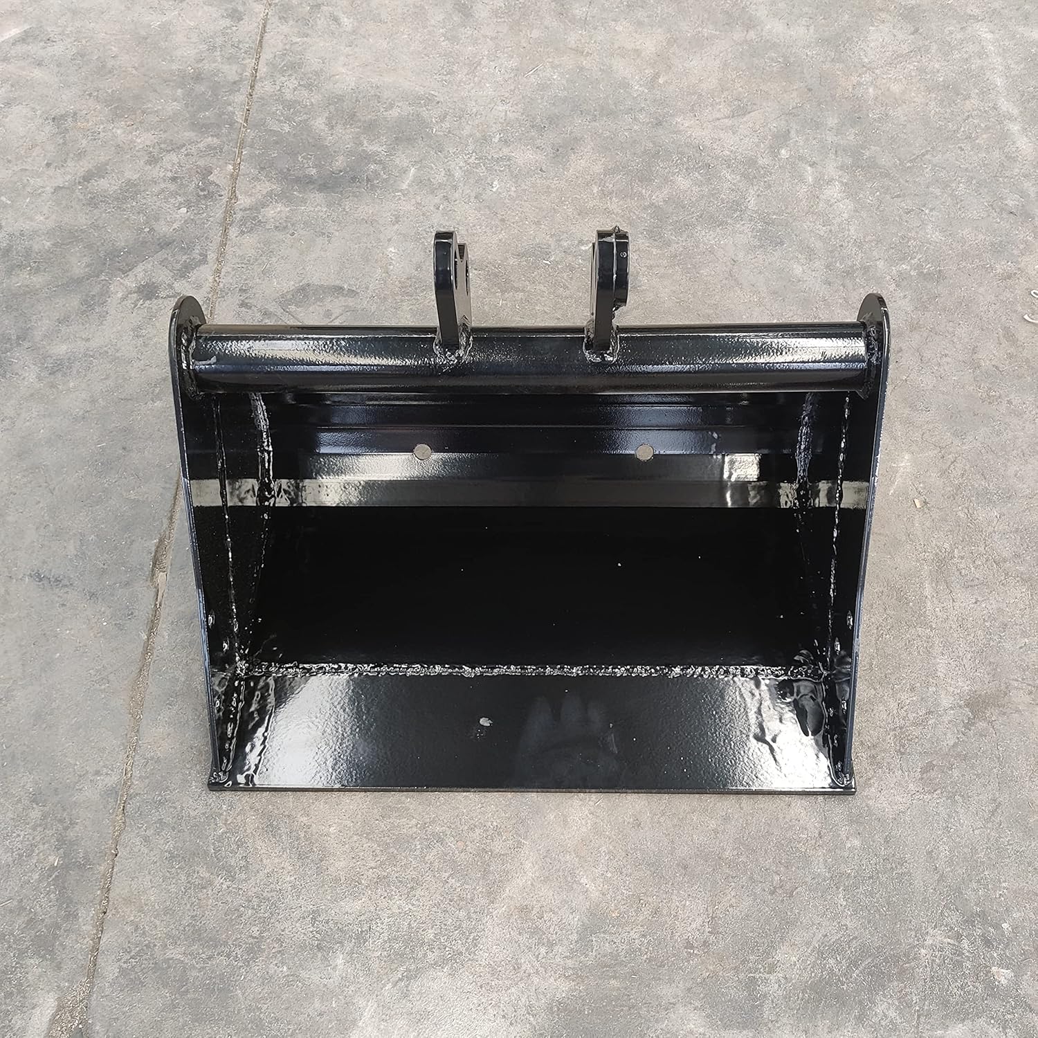 TYPHON Attachments 500mm Plain Bucket Attachment for Machinery Machine Mini Excavator Mud Buckets for Bulk Loading, Ditch Cleaning, Low Density Material Digging