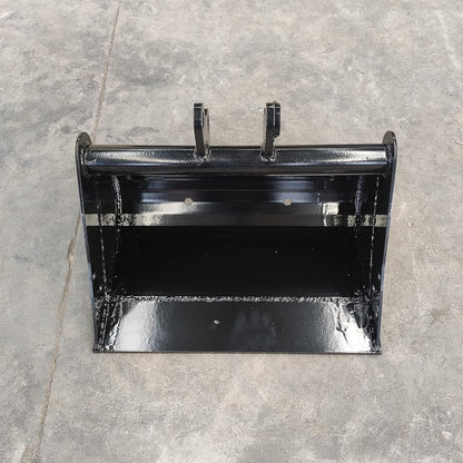 TYPHON Attachments 500mm Plain Bucket Attachment for Machinery Machine Mini Excavator Mud Buckets for Bulk Loading, Ditch Cleaning, Low Density Material Digging
