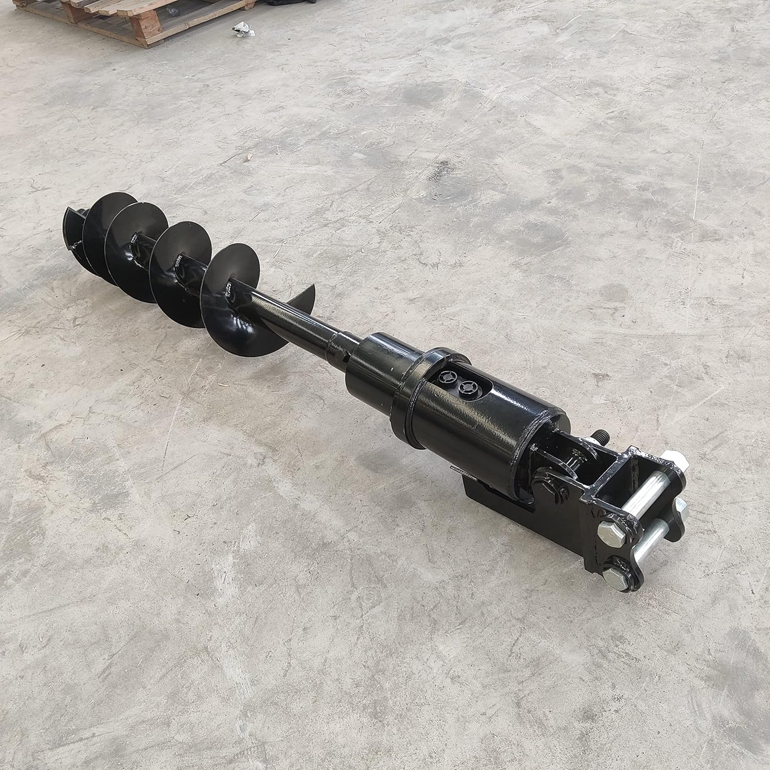 TYPHON Attachments Auger Drill Attachment for Mini Excavators Digger Track Crawler Heavy Machinery Machine