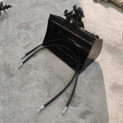 TYPHON Attachments 600mm Tilting Bucket Attachment for TYPHON Machinery Machine Mini Excavator Buckets