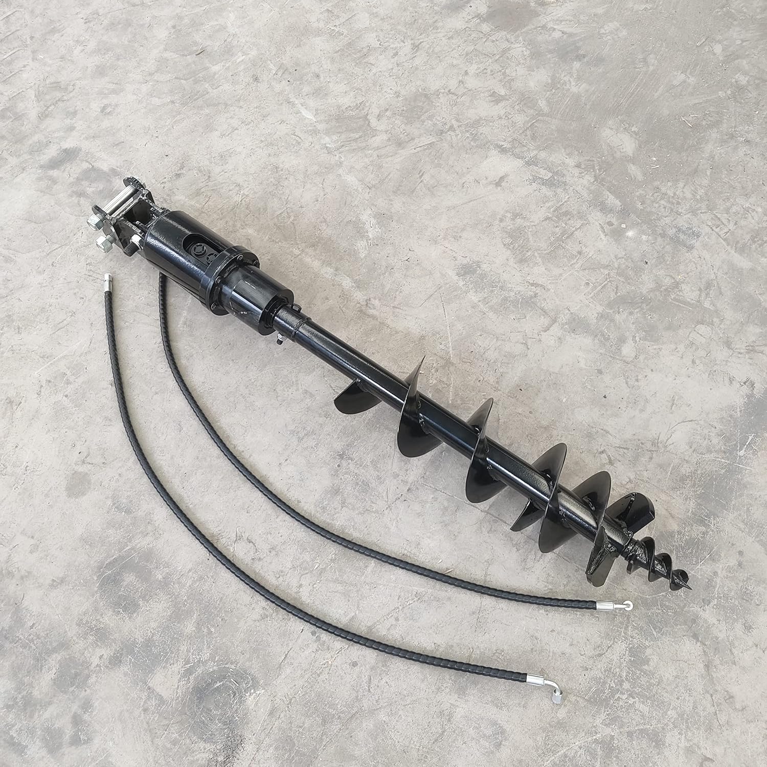 TYPHON Attachments Auger Drill Attachment for Mini Excavators Digger Track Crawler Heavy Machinery Machine