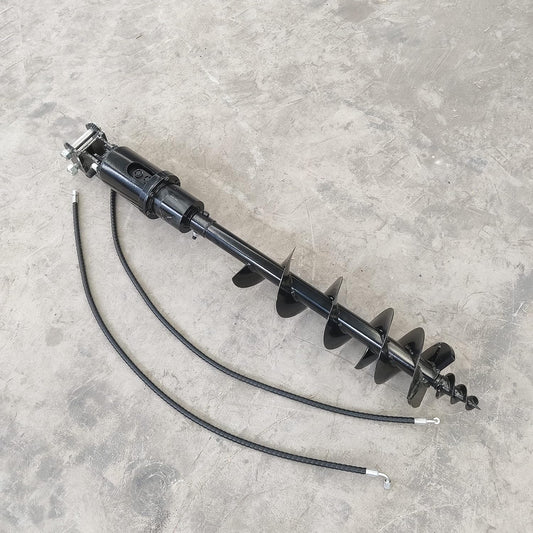 TYPHON Attachments Auger Drill Attachment for Mini Excavators Digger Track Crawler Heavy Machinery Machine