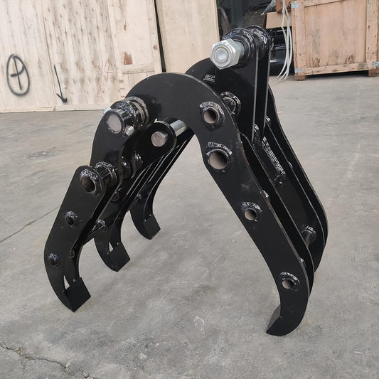 TYPHON Attachments Grapple Attachment for Mini Excavators Digger Bagger Track Crawler Machinery Machine Grabber Grapper
