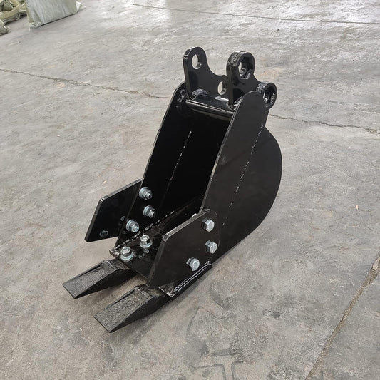 TYPHON Attachments: 200mm Narrow Bucket: Attachment for Mini Excavators Mini Excavator Machine