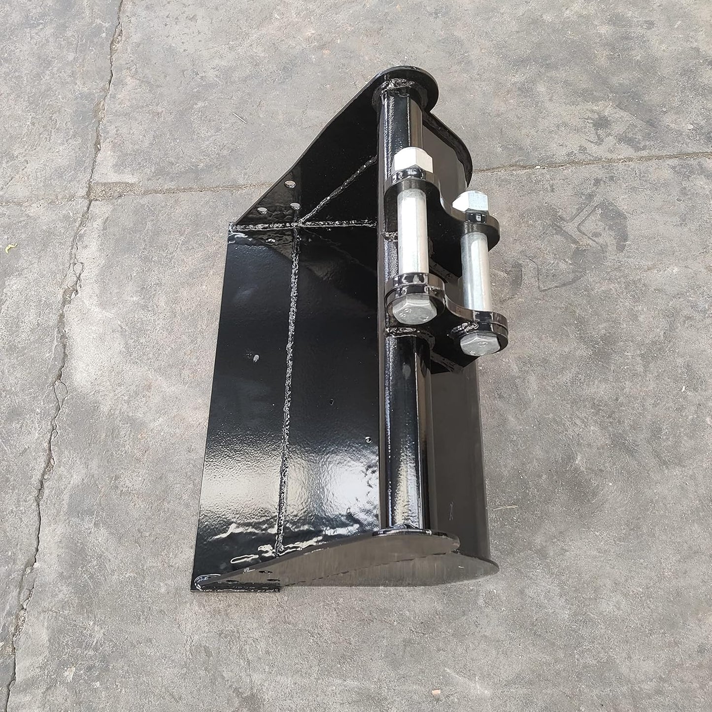 TYPHON Attachments 500mm Plain Bucket Attachment for Machinery Machine Mini Excavator Mud Buckets for Bulk Loading, Ditch Cleaning, Low Density Material Digging