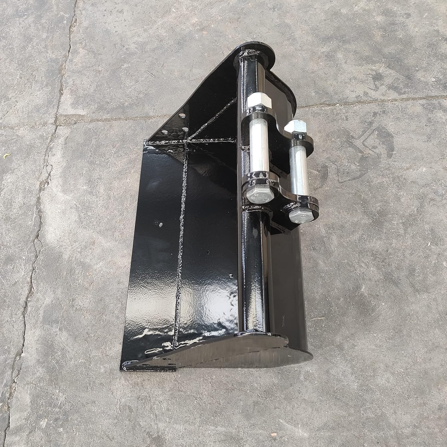 TYPHON Attachments 500mm Plain Bucket Attachment for Machinery Machine Mini Excavator Mud Buckets for Bulk Loading, Ditch Cleaning, Low Density Material Digging